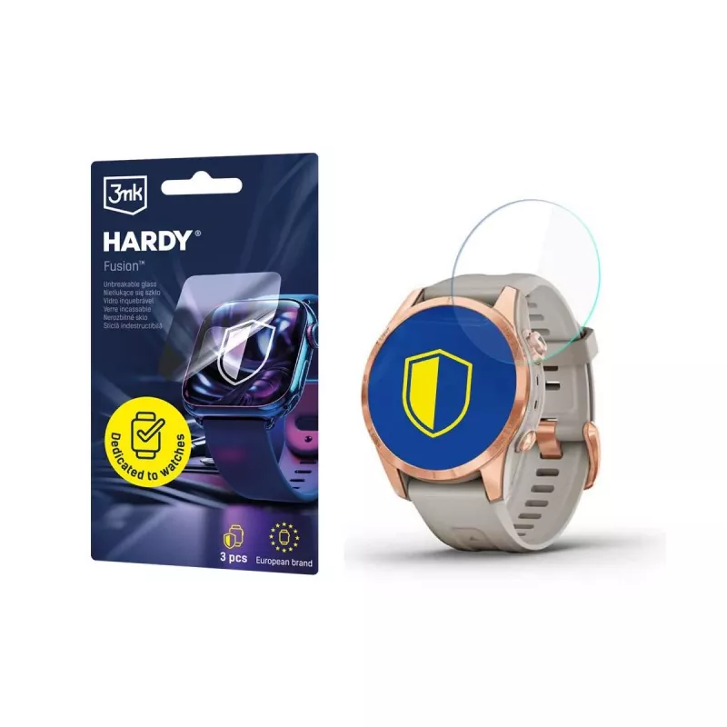 3MK PROTECTION Garmin Fenix 7S Pro Solar - 3mk Hardy Fusion Watch Protection