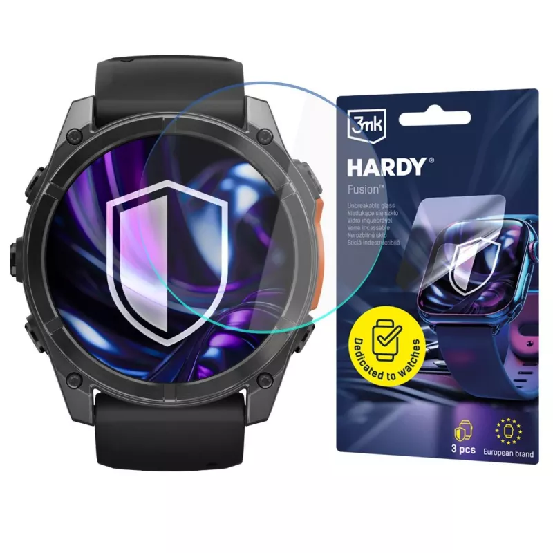 3MK PROTECTION Garmin Fenix 8 Pro 51mm (Amoled, MicroLED) - 3mk Hardy Fusion Watch Protection