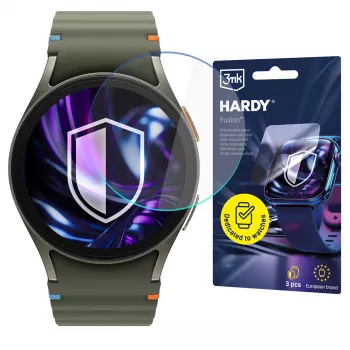 3MK PROTECTION Samsung Galaxy Watch 7 40mm Hardy Fusion Hybrid Glass Screen Protector (2 vnt.)