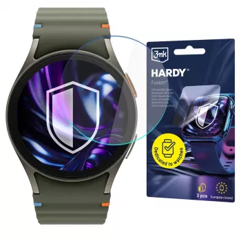 3MK PROTECTION Samsung Galaxy Watch 7 40mm Hardy Fusion Hybrid Glass Screen Protector (2 vnt.)