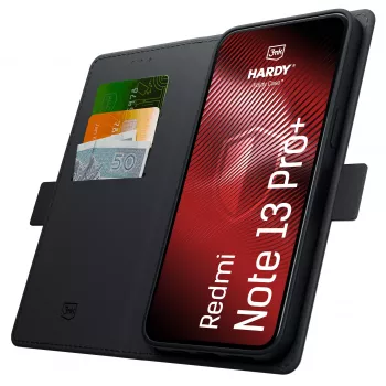 3MK PROTECTION Redmi Note 13 Pro+ - 3mk Hardy Foldy Case Black