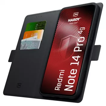 3MK PROTECTION Redmi Note 14 Pro 4G - 3mk Hardy Foldy Case Black