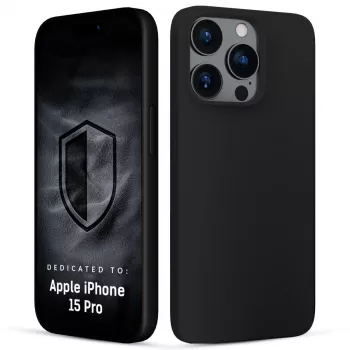 3MK PROTECTION Apple iPhone 15 Pro - 3mk Hardy Mellow Case Black