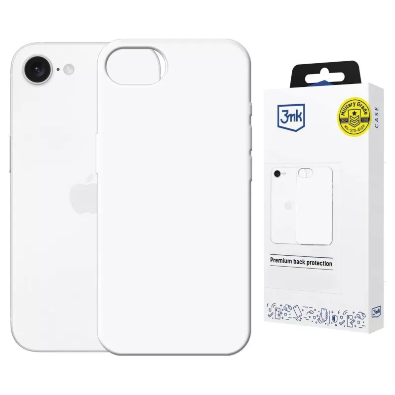 3MK PROTECTION Apple iPhone 16E/ iPhone 17E - 3mk Hardy Mellow MagCase White