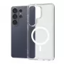 Crong Hybrid Clear Magnetic Case with MagSafe for Samsung Galaxy S26 Ultra (Transparent)