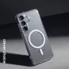 Crong Hybrid Clear Magnetic Case with MagSafe for Samsung Galaxy S26 Ultra (Transparent)