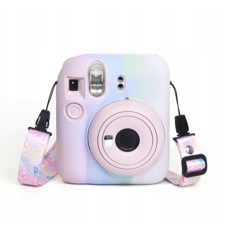 LOVEINSTANT Silicone Case for Fujifilm Instax Mini 12 - Pastel Colors