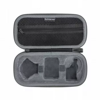 SUNNYLIFE Apsauginis dėklas Insta360 Go 3, juodas, nailonas, EVA, atsparus smūgiams, dulkėms, purslams, su rankiniu dirželiu