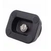 SUNNYLIFE Mini Tripod Stand for Insta360 X4 Action Camera - Black, Foldable Tabletop Tripod with 1/4 inch-20 Screw, Anti-Slip Rubber Feet, Compact and Portable