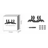 SUNNYLIFE 3032S-2-D Propeller Set 4 Pieces for DJI Avata 2 - Black