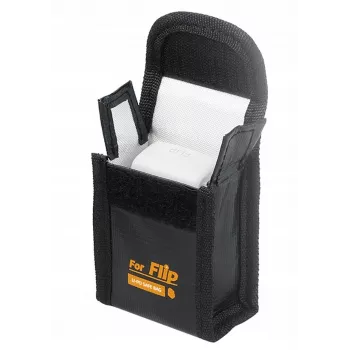 SUNNYLIFE Fireproof LiPo Battery Safe Bag for DJI Flip Drone - 1 Battery Capacity