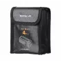 SUNNYLIFE Fireproof Battery Storage Bag for DJI Mavic 4 Pro, Holds 2 Batteries, Black