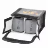 SUNNYLIFE Fireproof LiPo Battery Safe Bag, skirta DJI Air 3 / 3S – talpina 2 baterijas, juoda
