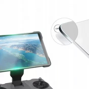 SUNNYLIFE Grūdinto stiklo ekrano apsauga, skirta DJI RC Pro 2 nuotolinio valdymo pultui (2 vnt. pakuotė) – atspari įbrėžimams, pirštų atspaudams, 9H kietumas, 0,3 mm storis