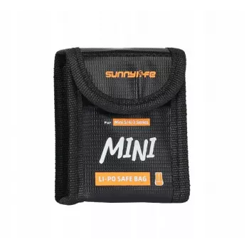 SUNNYLIFE Fireproof Battery Safety Bag, skirtas DJI Mini 5/4/3 Pro/3, Lito 1, Lito X1 - 1 akumuliatoriui