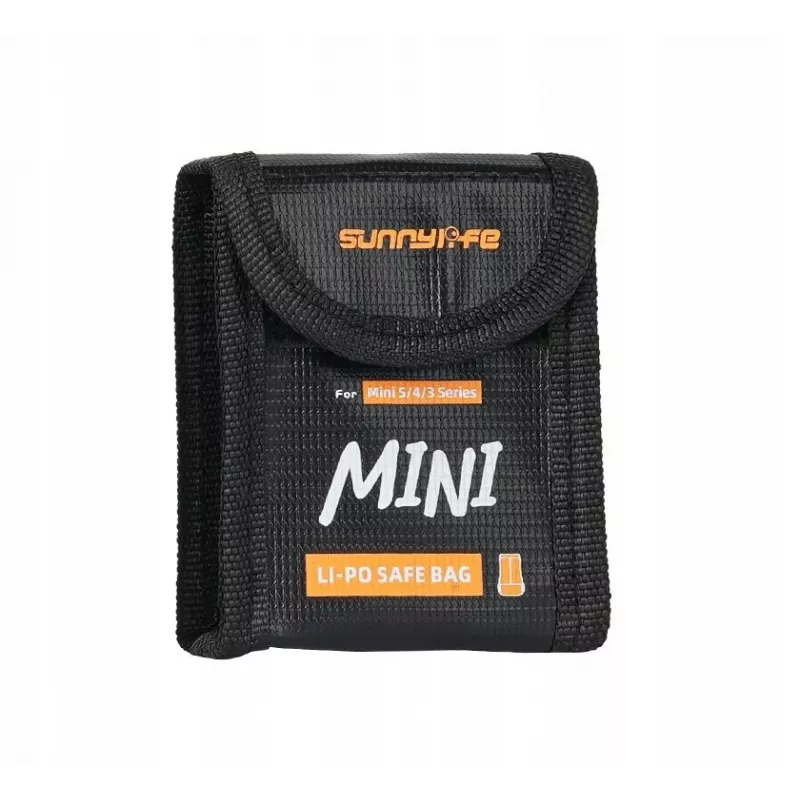 SUNNYLIFE Fireproof Battery Safety Bag, skirtas DJI Mini 5/4/3 Pro/3, Lito 1, Lito X1 - 1 akumuliatoriui