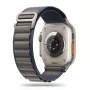 TECH-PROTECT Nylon Pro Apple Watch Strap for Series 6/7/8/9/10/SE/Ultra 1/2 (44/45/46/49 mm) Navy/Grey