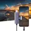 TECH-PROTECT ULTRABOOST Card Reader SD & Micro SD Lightning & USB pilka