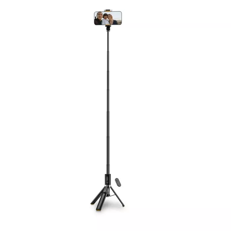 Tech-Protect L08S Selfie Stick Tripod Black