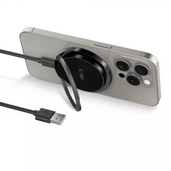 Tech-Protect QI15W-A33 MagSafe belaidis įkroviklis 15W juodas