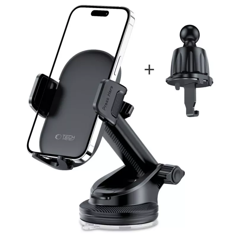 TECH-PROTECT V7 Universal Dashboard & Vent Car Mount Black