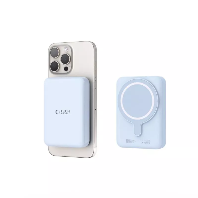 TECH-PROTECT PB11 LIFEMAG MagSafe Power Bank 10000mAh Blue