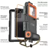 TECH-PROTECT IPX8 Universal Diving Waterproof Case Black/Orange