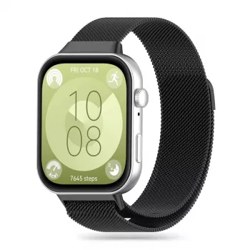TECH-PROTECT Milanese Loop Band for Huawei Watch Fit 3 - Black