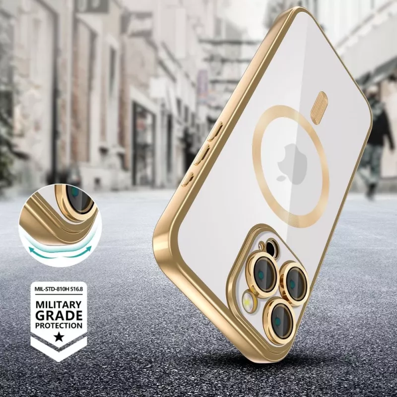 Tech-Protect MagFlex for iPhone 16 Pro Gold
