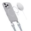 Tech-Protect Magnecklace MagSafe Phone Lanyard for iPhone 16 Pro Max Grey