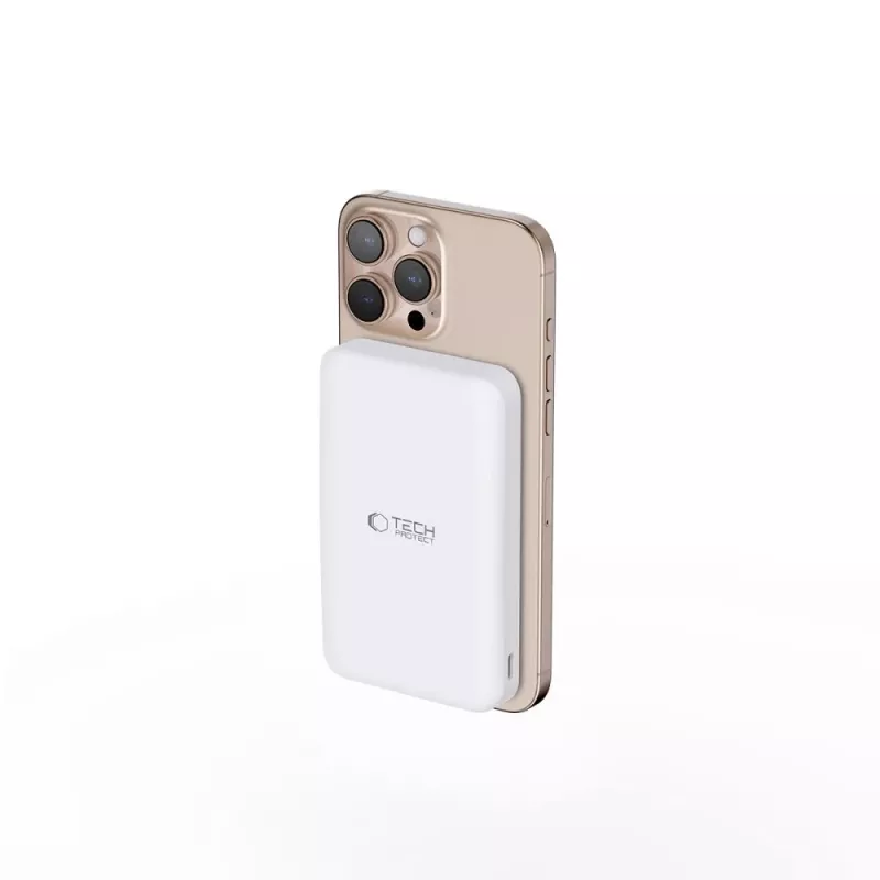 TECH-PROTECT PB24 LIFEMAG QI2 MAGSAFE POWER BANK 10000MAH BALTA