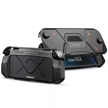 TECH-PROTECT CARBONOX NINTENDO SWITCH 2 BLACK