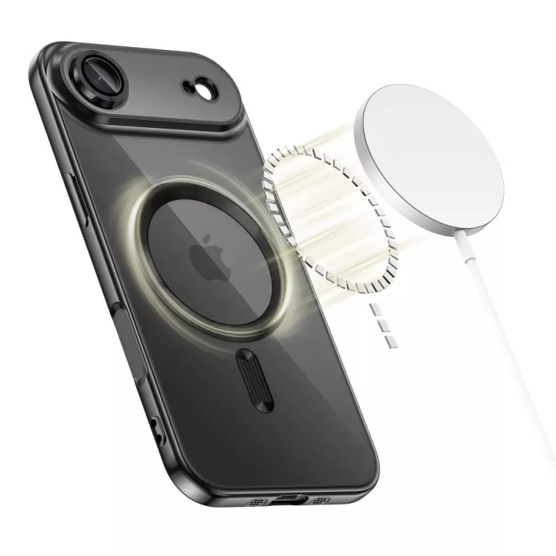 Tech-Protect Magflex Magsafe iPhone 17 Air Shiny Black