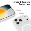 Tech-Protect MagSlim Dėklas iPhone 17 Pro Max, Matinė Balta