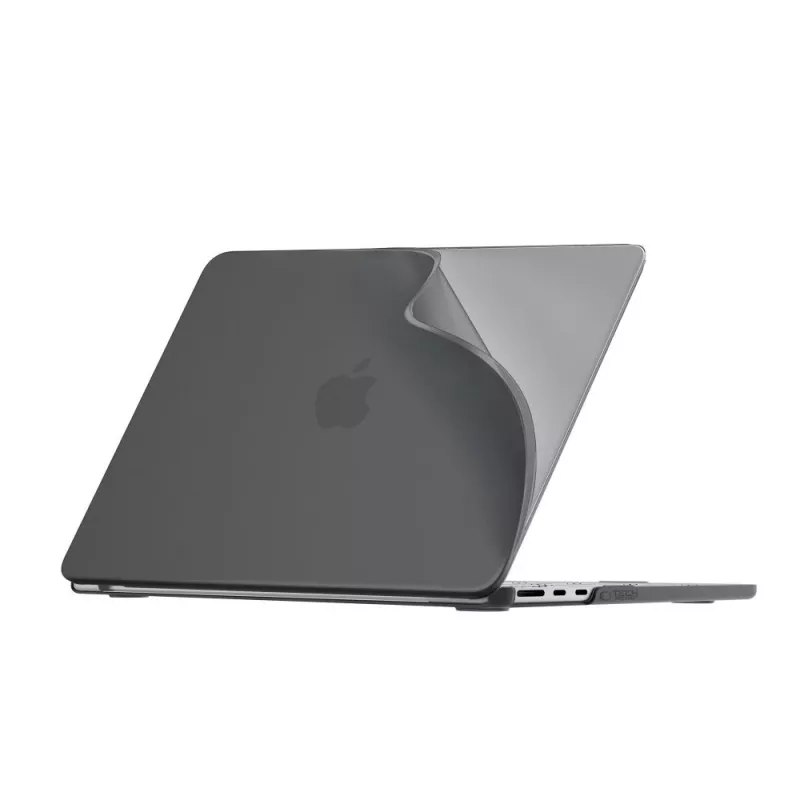 TECH-PROTECT SOFTSHELL MACBOOK AIR 15 M2-M5 2023-2026 MATTE BLACK
