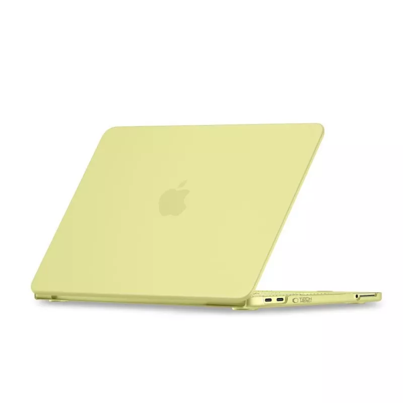 Tech-Protect Sofsthell MacBook Neo 13 2026 Matte Citrus Hardshell Case