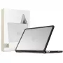 Tech-Protect Velar MacBook Neo 13 2026 Hard Shell Case Black/Matte Clear