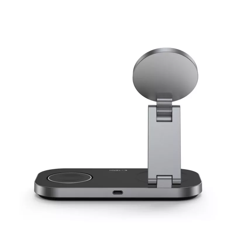 TECH-PROTECT A52 3-in-1 Magnetic MagSafe Wireless Charger 25W Qi2 Black