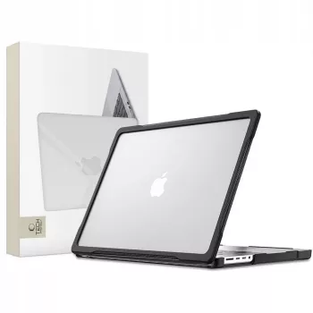 Tech-Protect Velar Hard Shell Case for MacBook Pro 14-inch M1-M5 Pro/M5 Pro Max 2021-2026, Black/Matte Clear