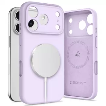 Tech-Protect Silicone MagSafe Case for Apple iPhone 17 Pro Max - Mauve