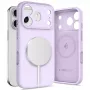 Silikoninis MagSafe dėklas Tech-Protect, skirtas Apple iPhone 17 Pro Max – mauve (malvinė)