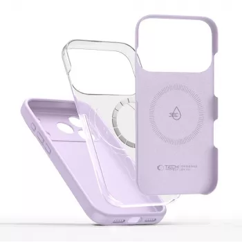 Tech-Protect Silicone MagSafe Case for Apple iPhone 17 Pro Max - Mauve