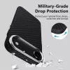 Tech-Protect Ion Carbon Dėklas su MagSafe, iPhone 17 Air, Juoda/Sidabrinė