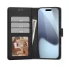 Tech-Protect Wallet MagSafe, skirta iPhone 17 Air, matinė juoda
