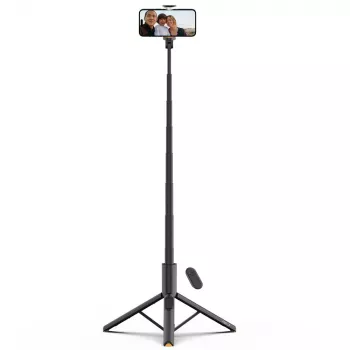 Tech-Protect L09S Selfie Stick & Tripod Black