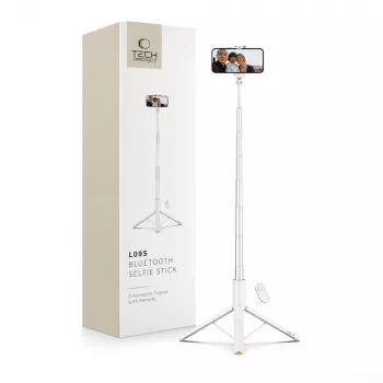 Tech-Protect L09S Selfie Stick & Tripod White
