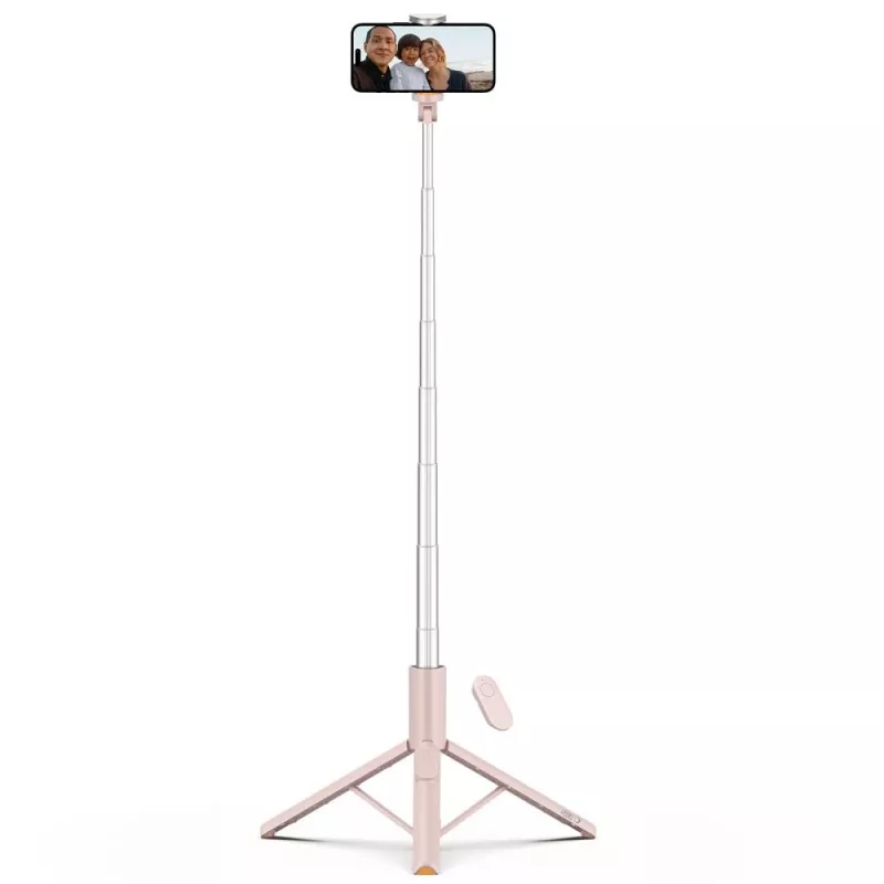Tech-Protect L09S Selfie Stick Tripod Pink