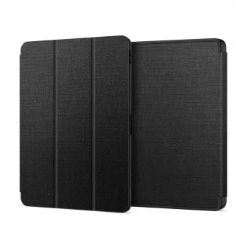 Tech-Protect SC Pen Canvas Folio Case, skirtas iPad 10.9 inch (10 kartos, 2022) ir iPad 11 inch (11 kartos, 2025) - Juoda