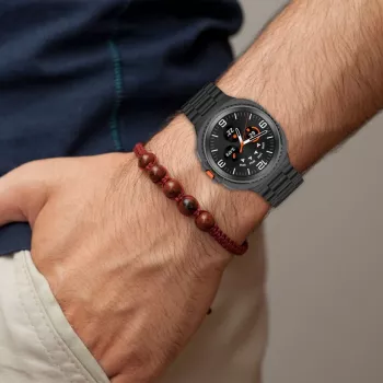 Tech-Protect nerūdijančio plieno apyrankė, skirta Samsung Galaxy Watch 8 / Classic (40/44/46 mm), sidabrinė