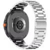 Tech-Protect nerūdijančio plieno apyrankė, skirta Samsung Galaxy Watch 8 / Classic (40/44/46 mm), sidabrinė